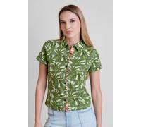 Enorsia Slim Fit Jersey Shirt In Green Green