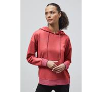 Enorsia Slogan Life Hoodie In Red Red
