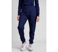 Enorsia Soft Waffle Jersey Joggers In Navy Navy