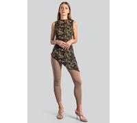 Enorsia Super Soft Cut & Sew Leggings In Khaki Khaki