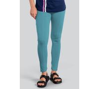 Enorsia Super Soft Leggings With Waist Drawstring Details In Blue Blue