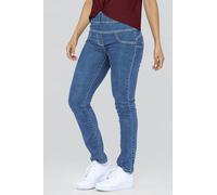ENORSIA Super Stretch Pull-On Denim Leggings - 12 - 70% Cotton, 25% Polyester, 2.8% Viscose, 2.2% Spandex - Light Blue