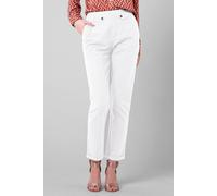 Enorsia Tapered Leg Trouser In White White