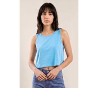 Enorsia Women Cotton Summer Vest | In Blue Blue