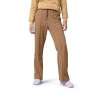 Enorsia Women Pleated Wide Leg Trouser with Elasticated Waist, Adjustable Drawcord, Pleat Detailing On The Front and Back and Stretchable Fabric (Brown, 14)