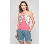 Enorsia Women’s Halter Neck Top | In Pink Pink