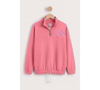 Enorsia Women’S Quarter Zip Sweatshirt | In Pink Pink