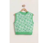 Enorsia Women’s Ribbed Vest Top | In Green Green