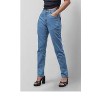 Enorsia Women's Authentic High Waisted Regular Fit Jeans in Light Blue | Size: 12 Enorsia Light Blue 12