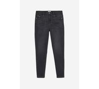 Enorsia Women's Basic Mid Waisted Slim Fit Jeans in Black | Size: 18 Enorsia Black 18