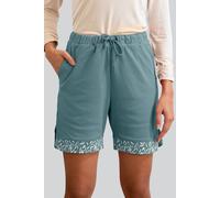 Enorsia Women's Bermuda Shorts in Green | Size: 8