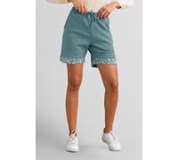 Enorsia Women's Bermuda Shorts in Green | Size: 8 Enorsia Green 8