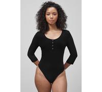 Enorsia Women's Black Slim Body Suit | Size: 8