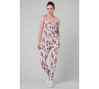 Enorsia Women's Camy Jumpsuit With Jellyfish Print in Pink | Size: 12