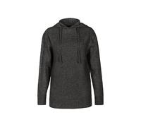 Enorsia Womens Charcoal Oversized Knitted Hooded Tunic - Soft Cosy Knit, Long Sleeve Big Hoodie for Women, Winter Hoodies UK, Casual Layering, Warm Hoodies for Women (M, Charcoal)