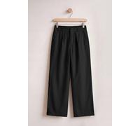 Enorsia Women's Classic Palazzo Trousers in Black | Size: 8