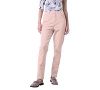 Enorsia Womens Coloured Slim Fit Stretch Jeans with 5 Pockets, Zip Fly, Branded Button Fastening and Super Stretch Fabric (Pink,8)