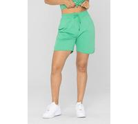 Enorsia Women's Comfort Fit Walking Shorts in Green | Size: 8