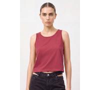 Enorsia Women's Cotton Summer Vest | in Red | Size: 10