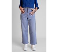 Enorsia Women's Denim Culotte Jeans in Light Blue | Size: 10 Enorsia Light Blue 10
