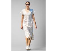 Enorsia Women's Ditsy Floral Printed Ribbed Nightdress in White | Size: 16 Enorsia White 16