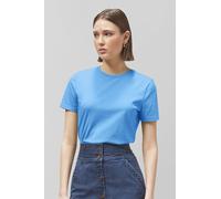 Enorsia Women's Essential Combed Cotton Short Sleeve Crew Neck T-shirts in Blue | Size: 12 Enorsia Blue 12