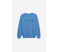 Enorsia Women's Estás Bella Long Sleeve Sweatshirt in Blue | Size: 12