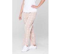 Enorsia Women's Geometric Printed Jersey Pyjamas in Pink | Size: 10 Enorsia Pink 10