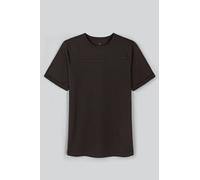 Enorsia Women's Heavyweight Crew Neck T-Shirt In Dark Brown Dark Brown