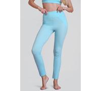 Enorsia Women's High Waisted Active Leggings in Aqua | Size: 18
