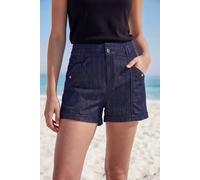 Enorsia Women's Indigo Denim Shorts | in Navy | Size: 12