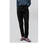 Enorsia Women's Jersey Tapered Trouser in Black | Size: 8 Enorsia Black 8