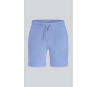 Enorsia Women's Jersey Terry Roll Up Hem Hot Shorts in Blue | Size: 18