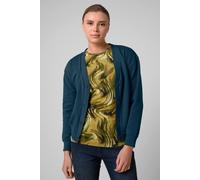 Enorsia Women's Knitted Cardigan Sweater with Front buttons Details in Blue | Size: 14
