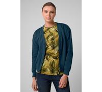 Enorsia Women's Knitted Cardigan with Front buttons Details in Blue | Size: 14 Enorsia Blue 14
