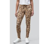 Enorsia Women's Leopard Print Regular Length Leggings in Brown | Size: 14 Enorsia Brown 14