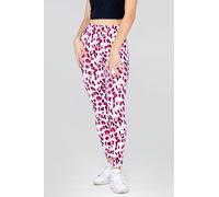 Enorsia Women's Leopard Print Regular Length Leggings in Pink | Size: 14 Enorsia Pink 14