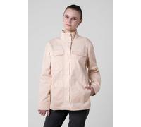 ENORSIA Women's Oversize Traveller Jacket - 12 - 98% Cotton, 2% Spandex - Cream