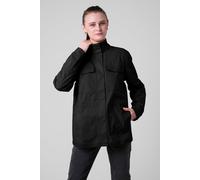 ENORSIA Women's Oversize Traveller Jacket - 14 - 98% Cotton, 2% Spandex - Black