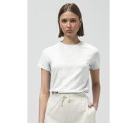 Enorsia Women's Patch Print Short Sleeve Raglan T-shirts in White | Size: 8 Enorsia White 8