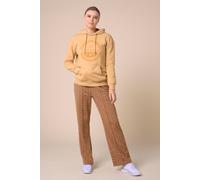 Enorsia Women's Pleated Wide Leg Trouser in Brown | Size: 16 Enorsia Brown 16