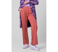 Enorsia Women's Pleated Wide Leg Trouser in Red | Size: 18 Enorsia Red 18