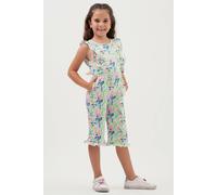 Enorsia Women's Rainbow Fluid Print Jumpsuit in Green | Size: 4-5 Enorsia Green 4-5