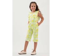 Enorsia Women's Rainbow Fluid Print Jumpsuit in Yellow | Size: 4-5 Enorsia Yellow 4-5