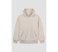 Enorsia Women's Relaxed Fit Hoodie in Ecru | Size: Small