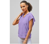 Enorsia Women's Sleeveless Raw Edge Hoodie in Purple | Size: 16 Enorsia Purple 16