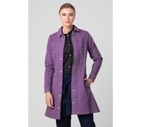 Enorsia Women's Slim Longline Coloured Jacket in Purple | Size: 8 Enorsia Purple 8