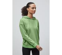 Enorsia Women's Slogan life Hoodie in Green | Size: 12