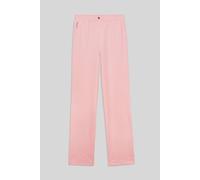 Enorsia Women's Straight Leg Trousers in Pink | Size: 12
