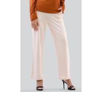 Enorsia Women's Straight Leg Trousers in White | Size: 18 Enorsia White 18